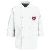 Button Chef Coat with Thermometer Pocket Thumbnail