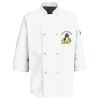 Button Chef Coat with Thermometer Pocket Thumbnail