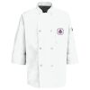 Button Chef Coat with Thermometer Pocket Thumbnail