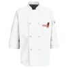 Button Chef Coat with Thermometer Pocket Thumbnail