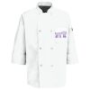 Button Chef Coat with Thermometer Pocket Thumbnail