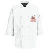 Eight Pearl Button Chef Coat with Thermometer Pocket Thumbnail