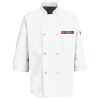Eight Pearl Button Chef Coat with Thermometer Pocket Thumbnail