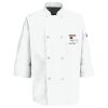 Eight Pearl Button Chef Coat with Thermometer Pocket Thumbnail