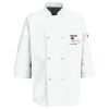Eight Pearl Button Chef Coat with Thermometer Pocket Thumbnail