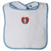 Infant Contrast Trim Terry Bib Thumbnail