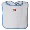 Infant Contrast Trim Terry Bib Thumbnail