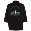 Ten Pearl Button Black Chef Coat Thumbnail