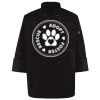 Ten Pearl Button Black Chef Coat Thumbnail