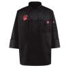 Black Knot Button Chef Coat Thumbnail