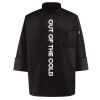 Black Knot Button Chef Coat Thumbnail