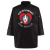 Black Knot Button Chef Coat Thumbnail