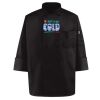 Black Knot Button Chef Coat Thumbnail